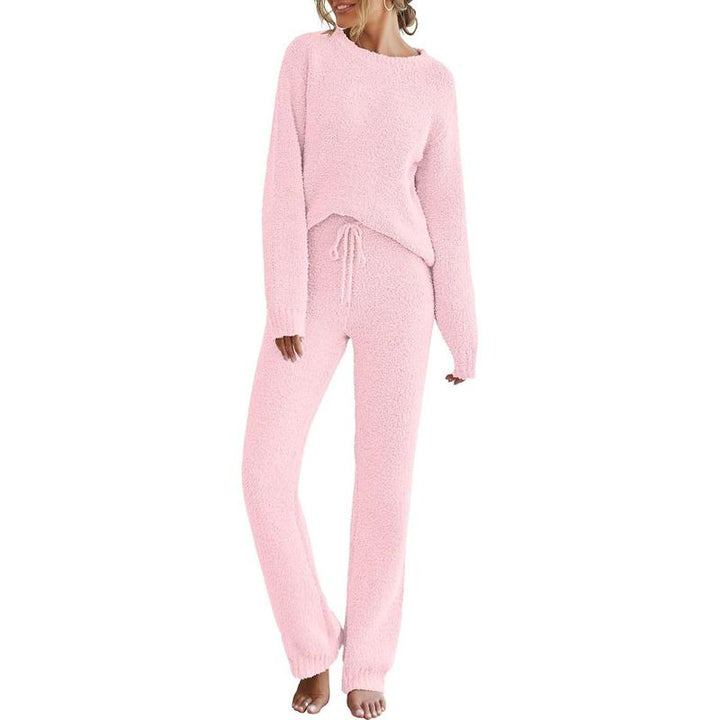 ANGEL™ - Women's Cozy Pajama Set Fuzzy Fleece 2-Piece Lounge Sweater for Winter
