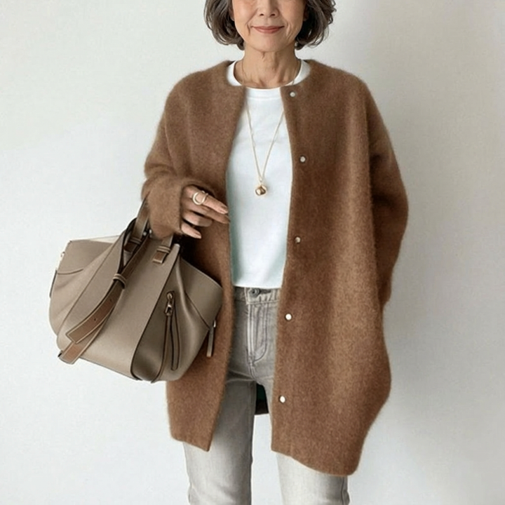 Maribel | Pure Cashmere Cardigan