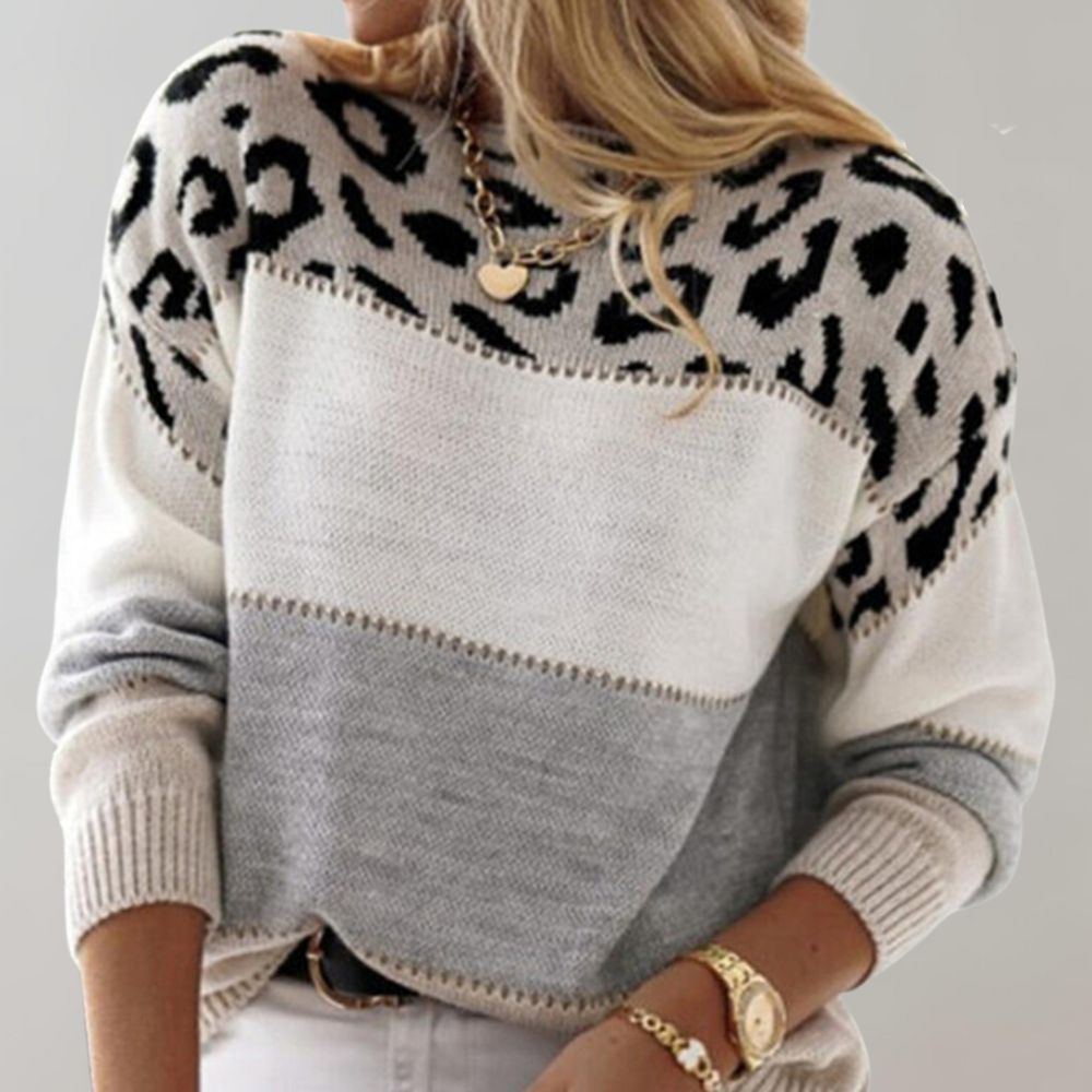 Evelyn | Soft Contrast Sweater