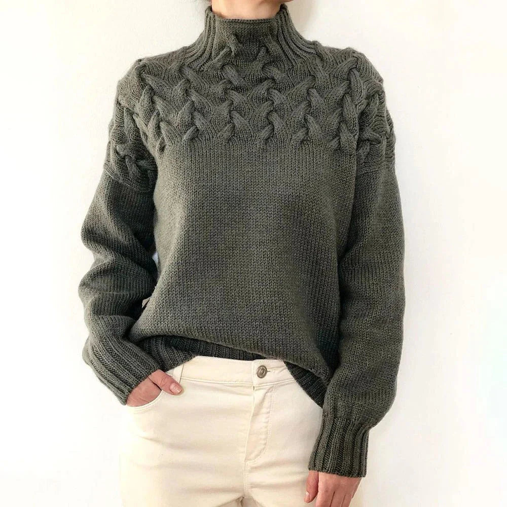 Sarah | Cozy Turtle-neck Sweater