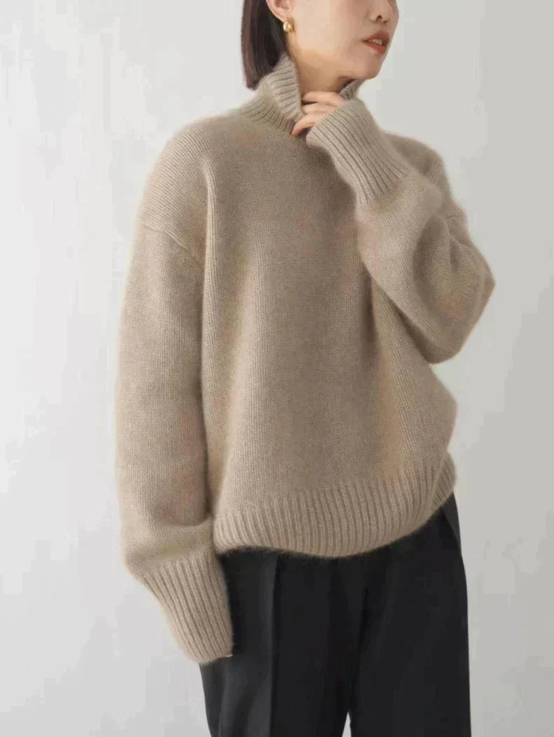 Liora | Cozy Cashmere Turtleneck Sweater