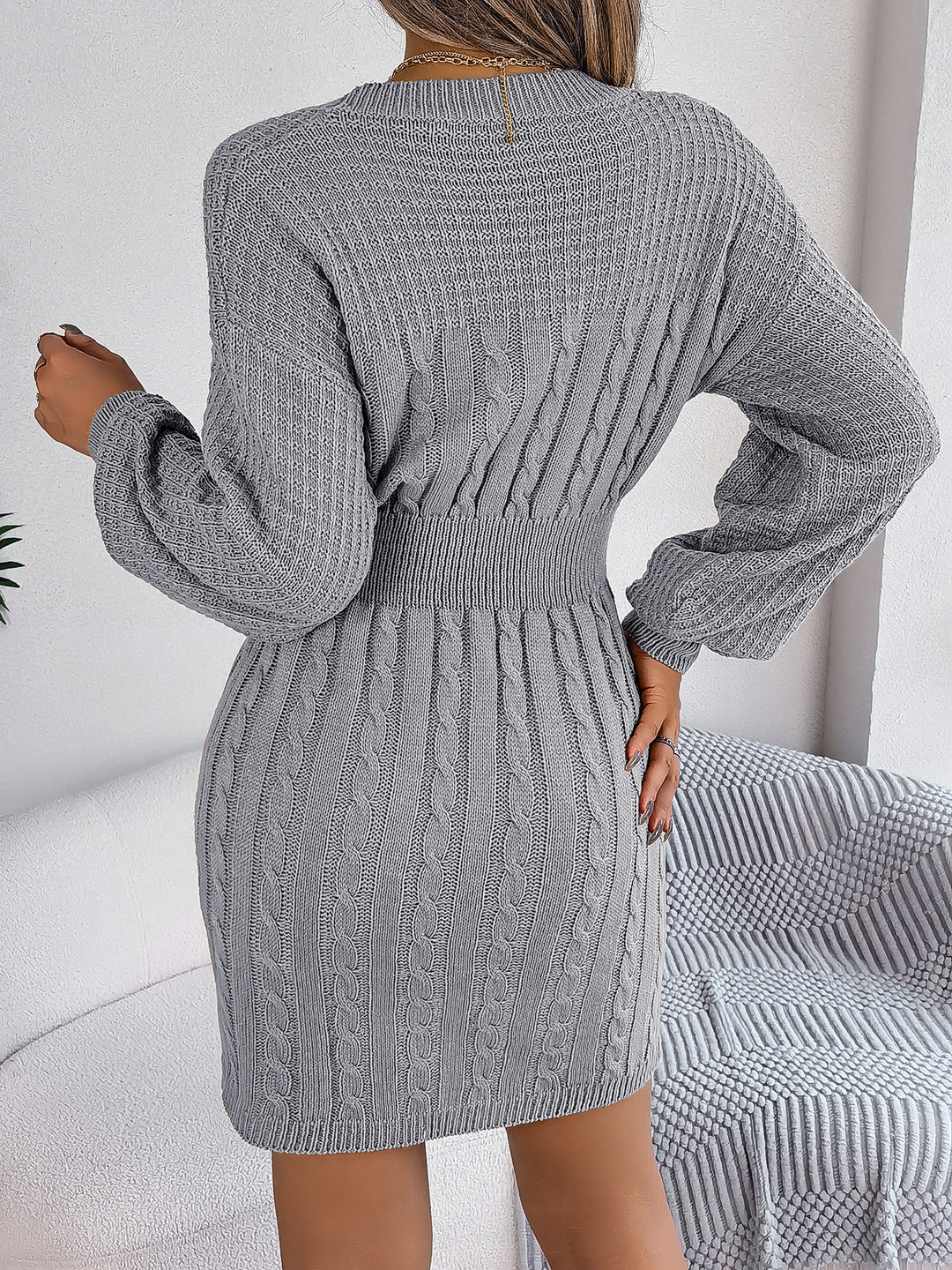 Aveline | Premium Ribbed Midi Dress