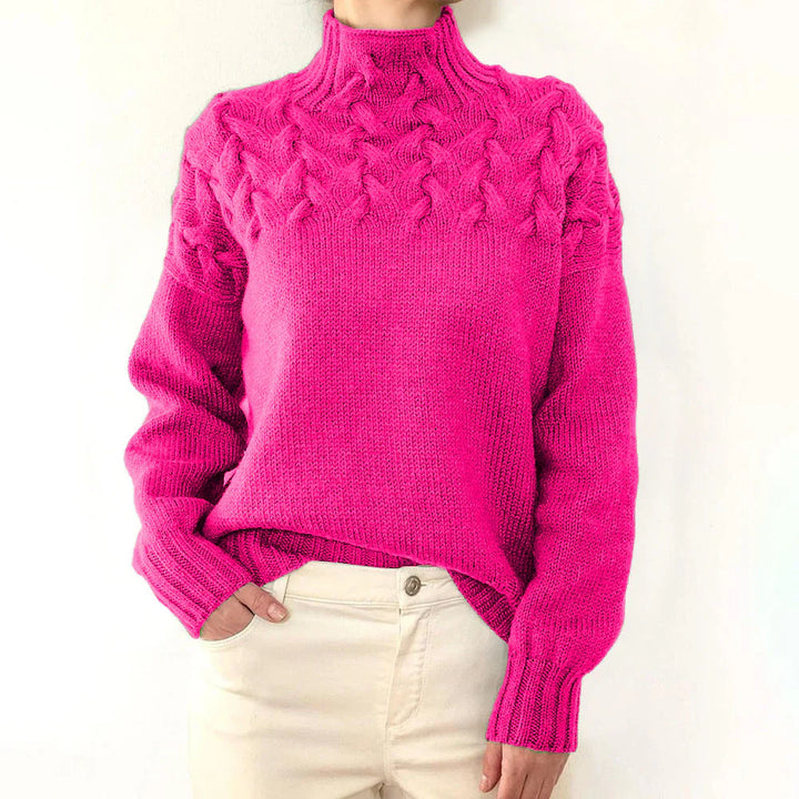 Sarah | Cozy Turtle-neck Sweater