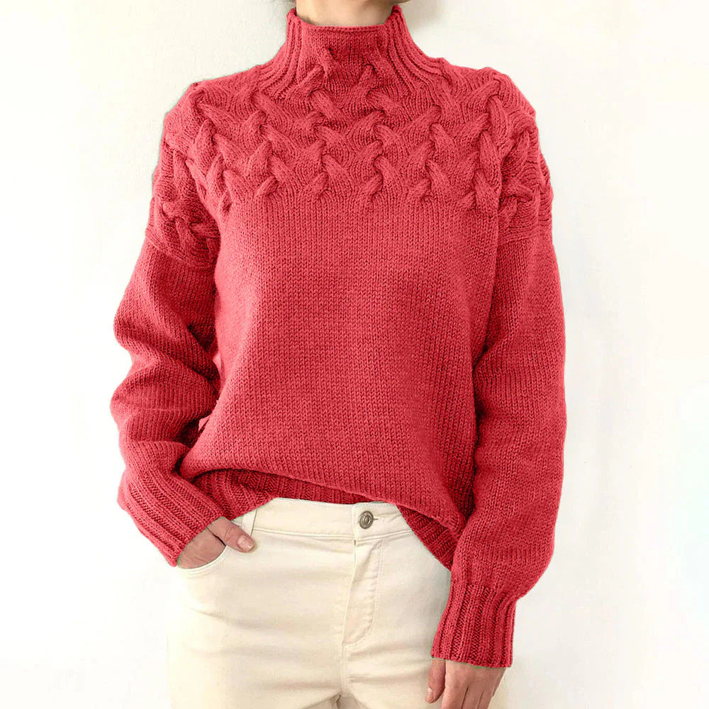 Sarah | Cozy Turtle-neck Sweater