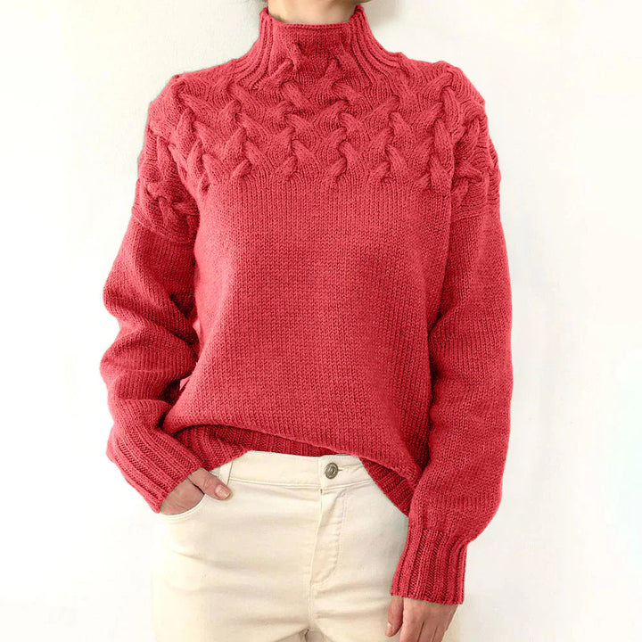 Sarah | Cozy Turtle-neck Sweater