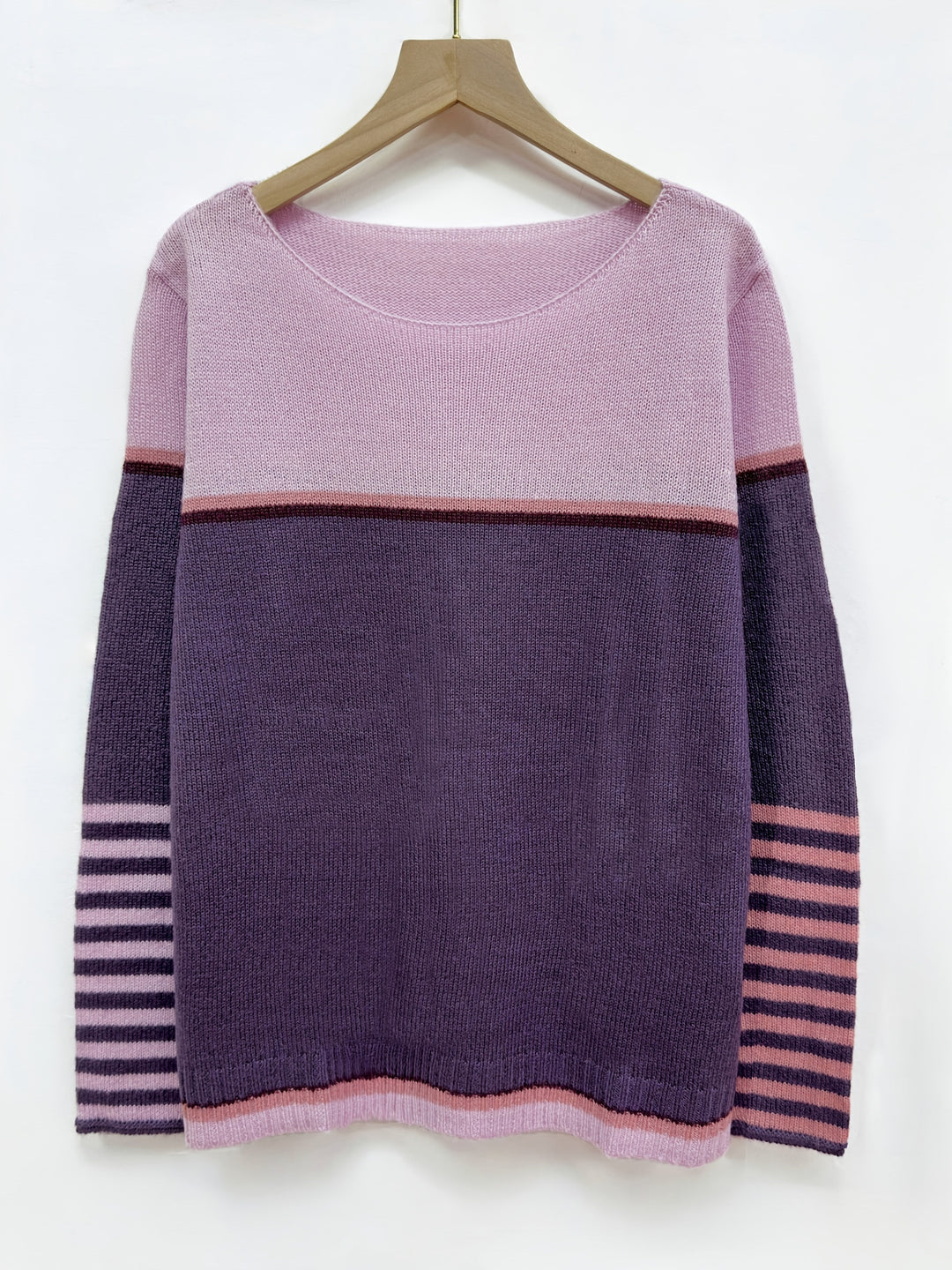 Eliana | Striped Cashmere Sweater