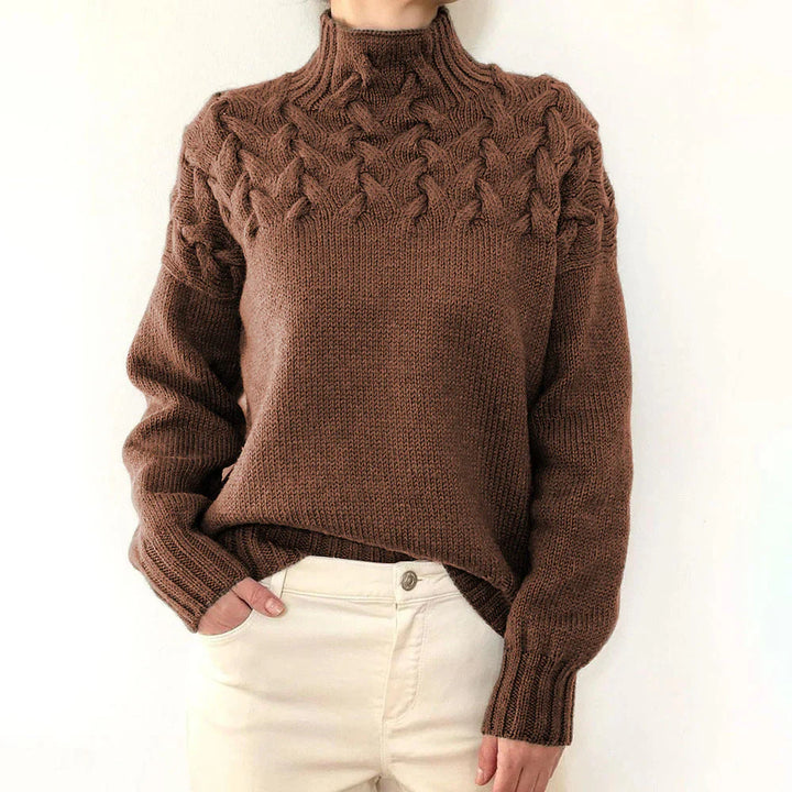 Sarah | Cozy Turtle-neck Sweater