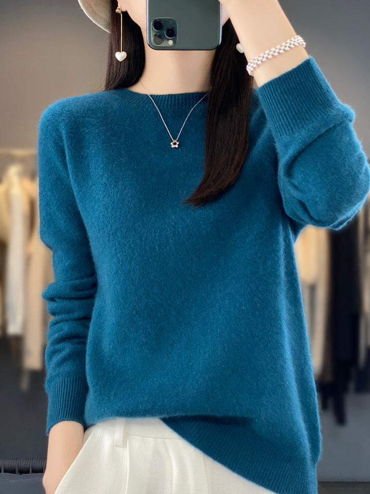 Charlotte | Timeless Cotton Sweater