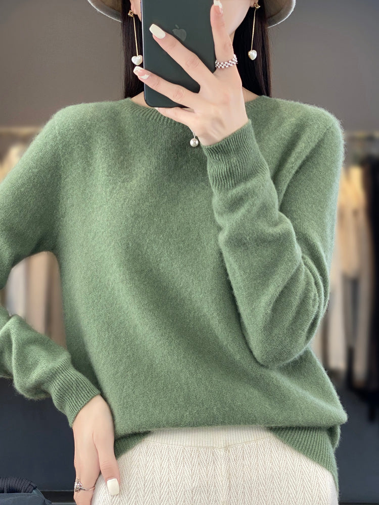 Charlotte | Timeless Cotton Sweater