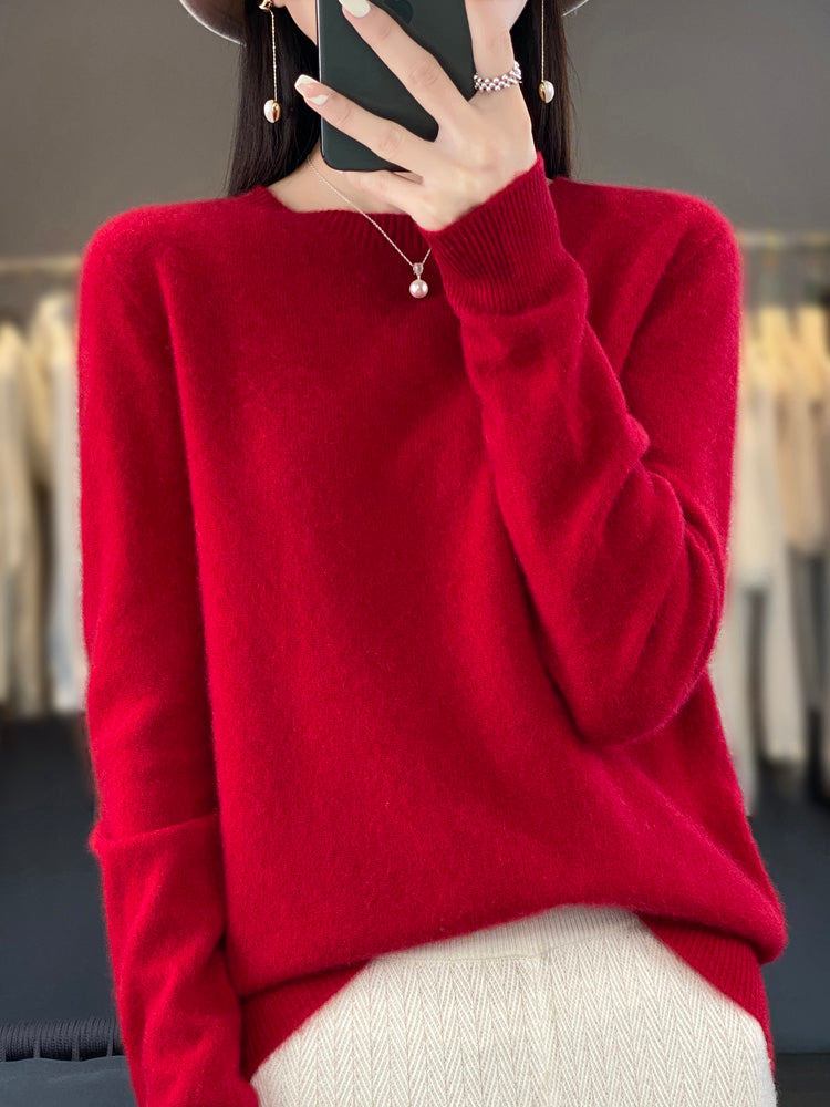 Charlotte | Timeless Cotton Sweater