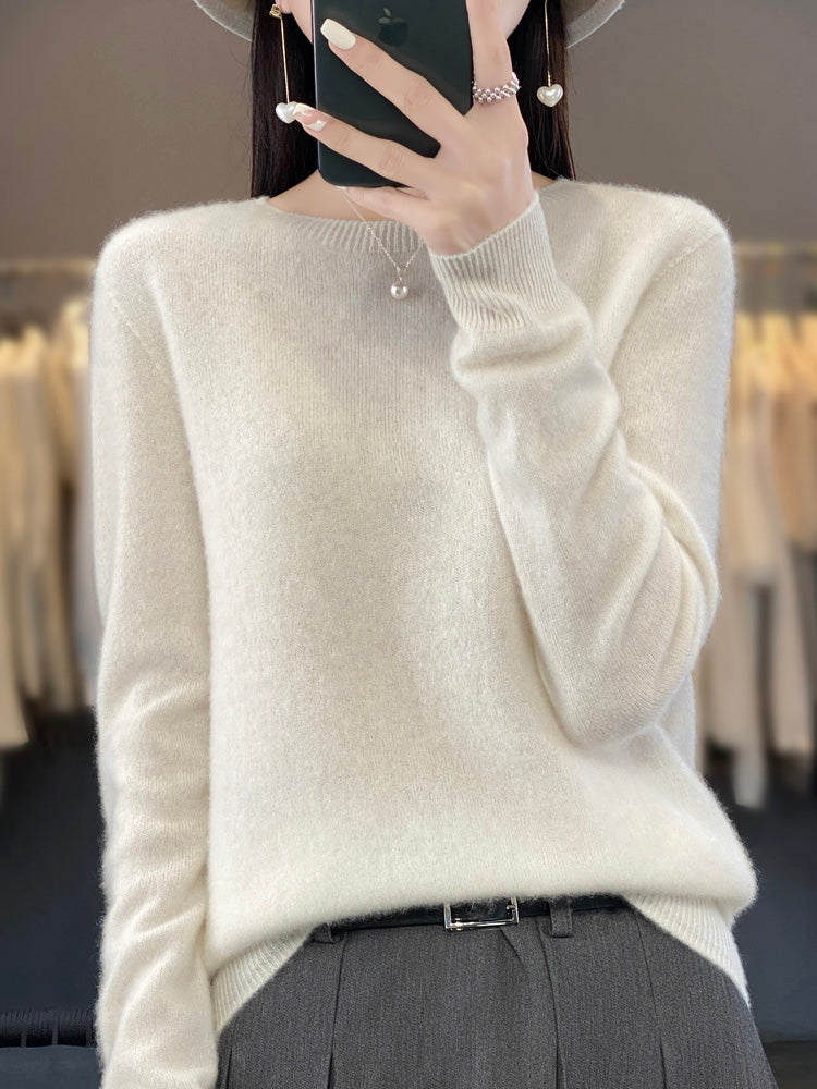 Charlotte | Timeless Cotton Sweater