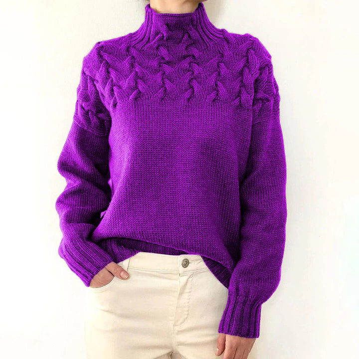 Sarah | Cozy Turtle-neck Sweater