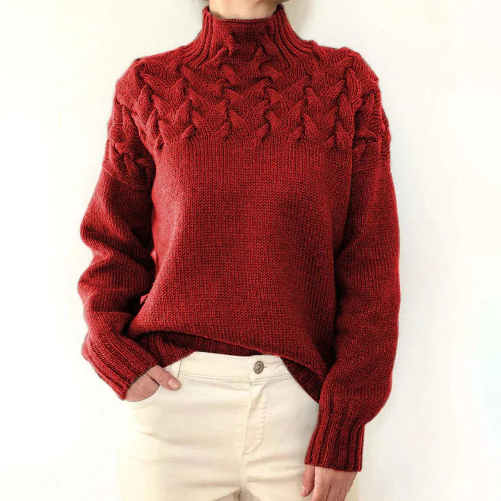 Sarah | Cozy Turtle-neck Sweater