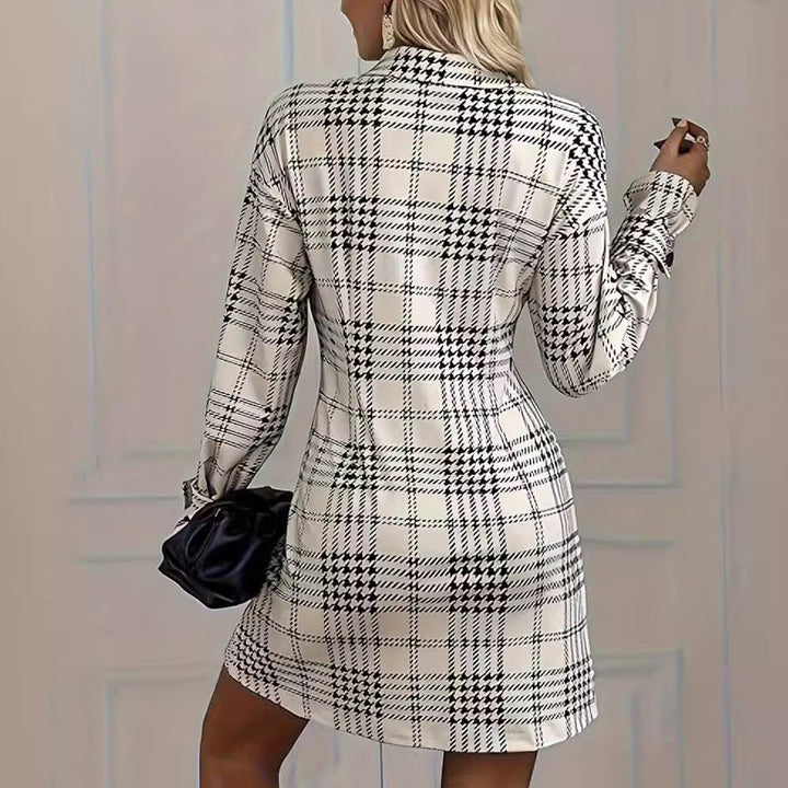 Colette | Cozy Check Shirt Dress