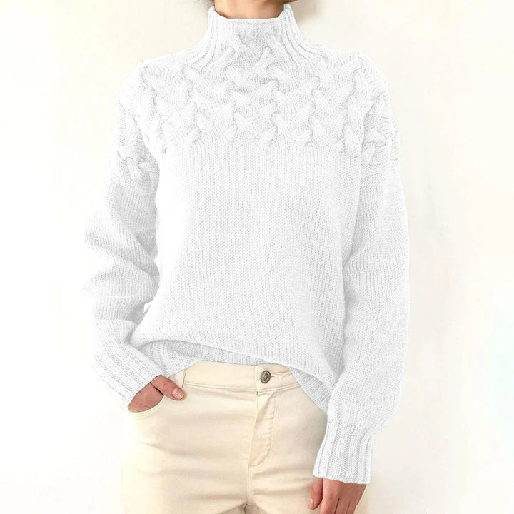 Sarah | Cozy Turtle-neck Sweater